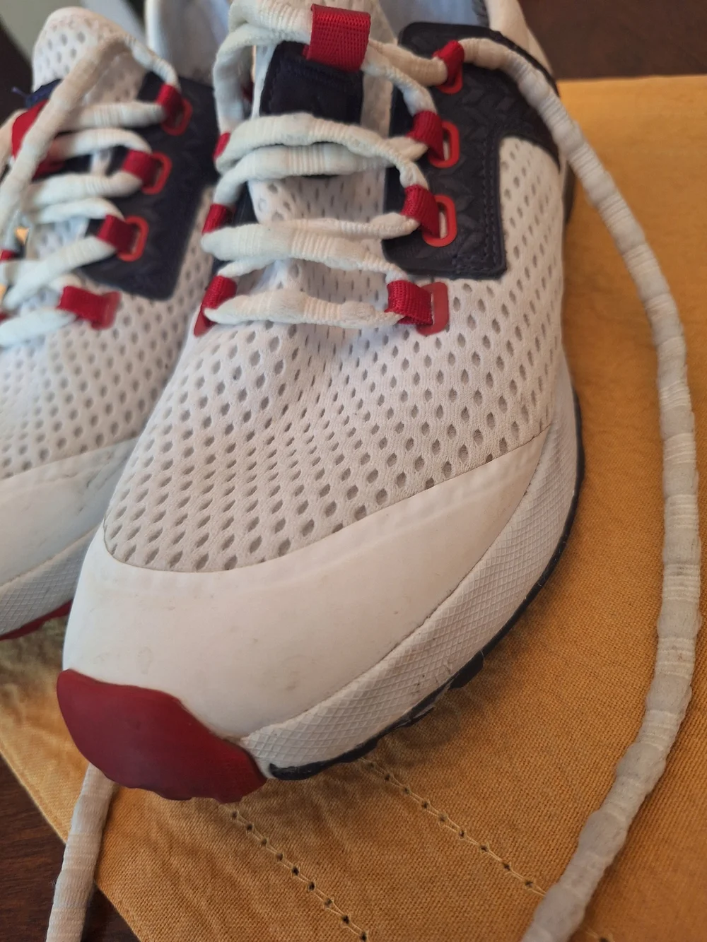 Olukai Wail Uku Women's White Mesh Athletic Sneakers 9.5
